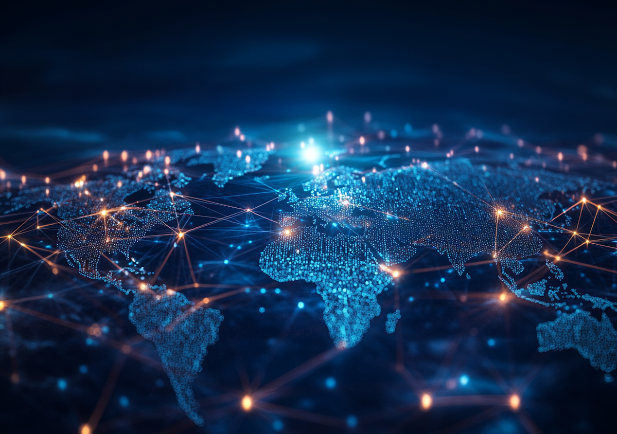 Global Network Background